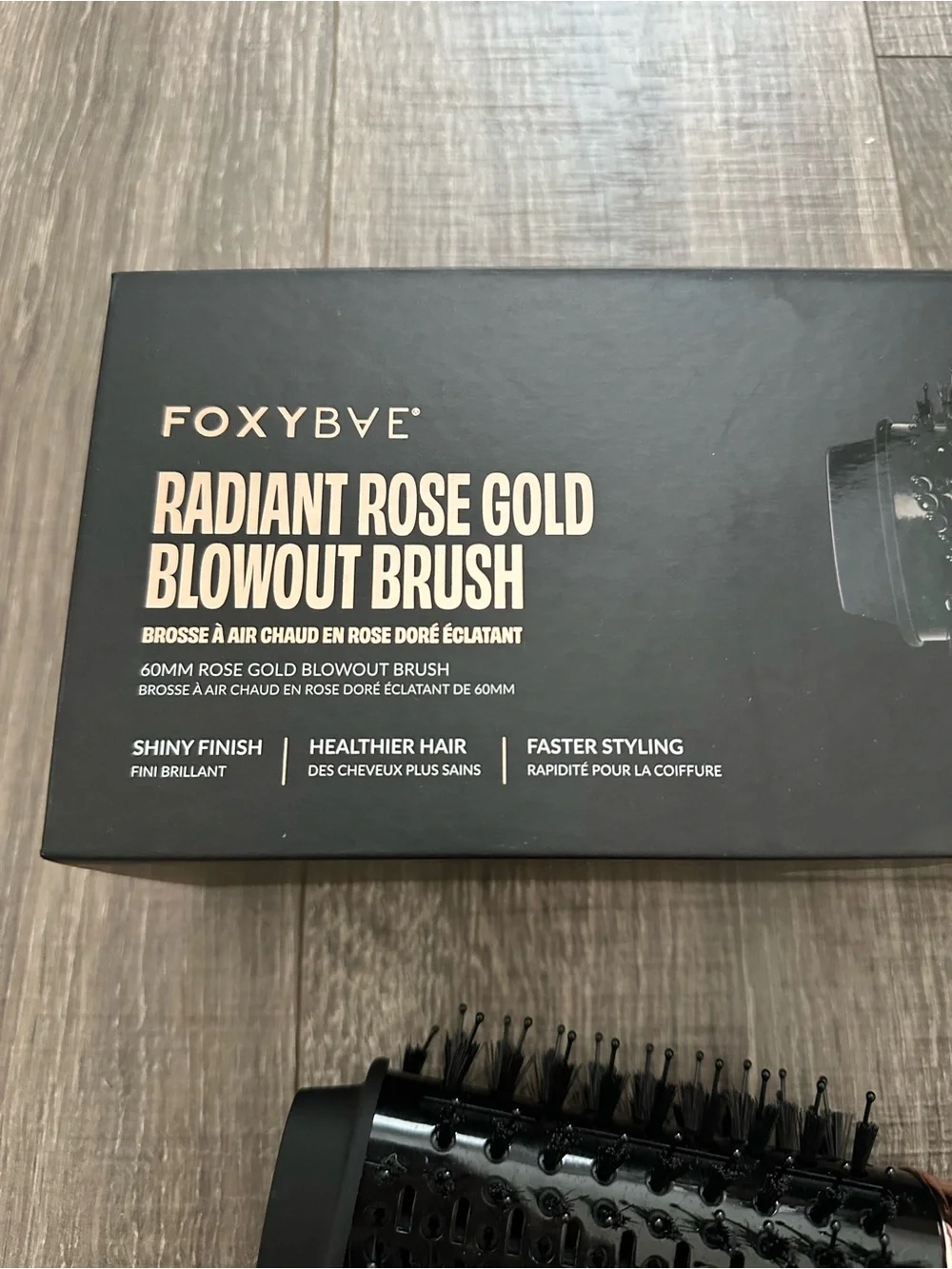 Foxybae Radiant Rose Gold Blowout Brush NEW